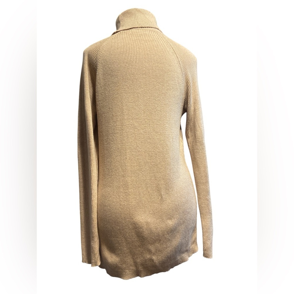 Calvin Klein Tan Turtleneck Sweater - Picture 3 of 5